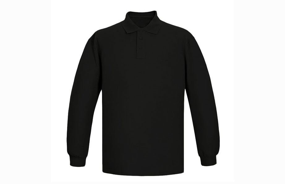 Polera PIque manga larga